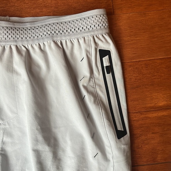 NWOT Ten Thousand Light Grey Session Short (No Liner) 7" Size Small - Picture 4 of 5